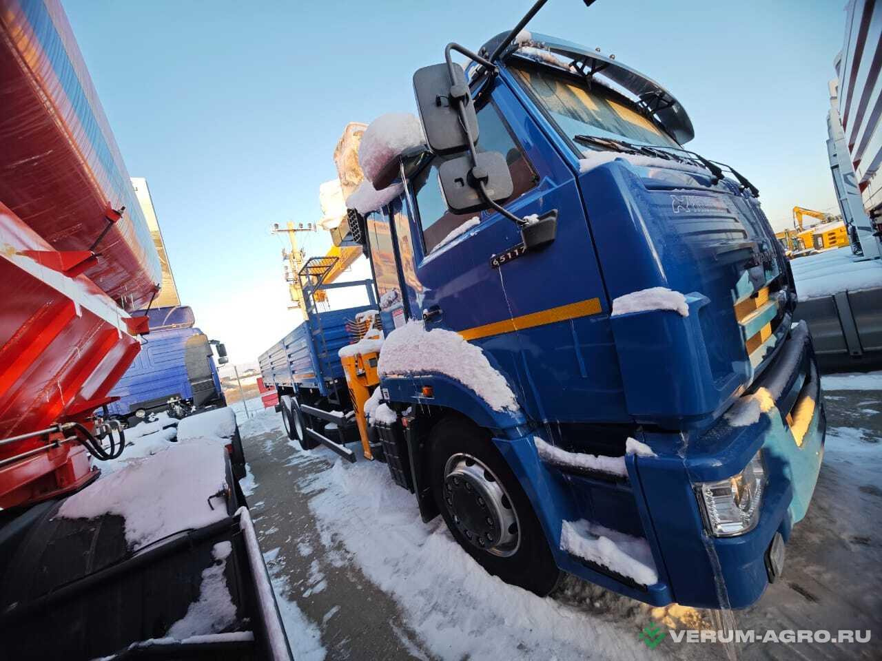 Грузовой автотранспорт - КАМАЗ 65117 Манипулятор SOOSAN SCS736L КМУ 