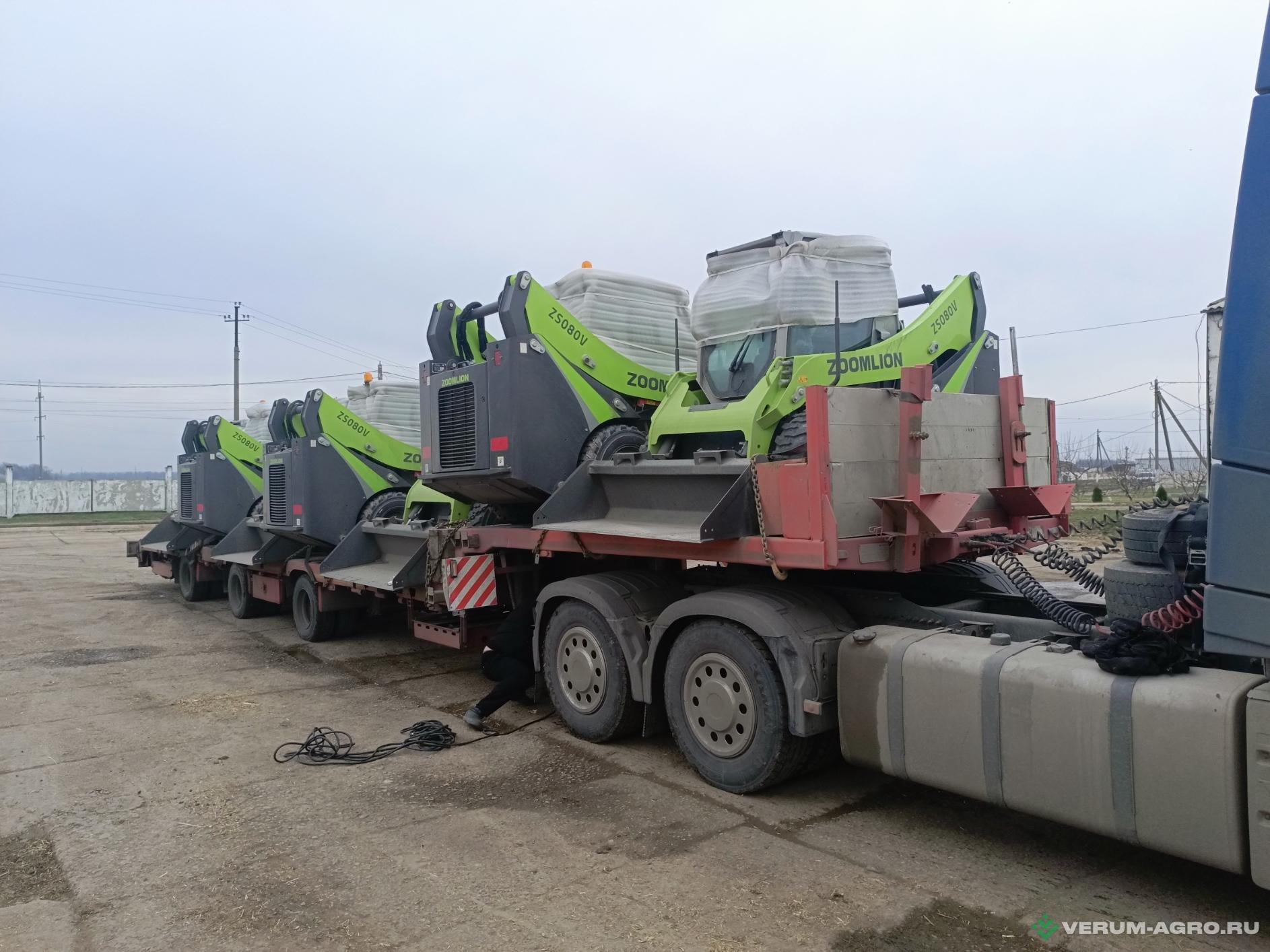 Мини-погрузчики - ZOOMLION ZS080V 