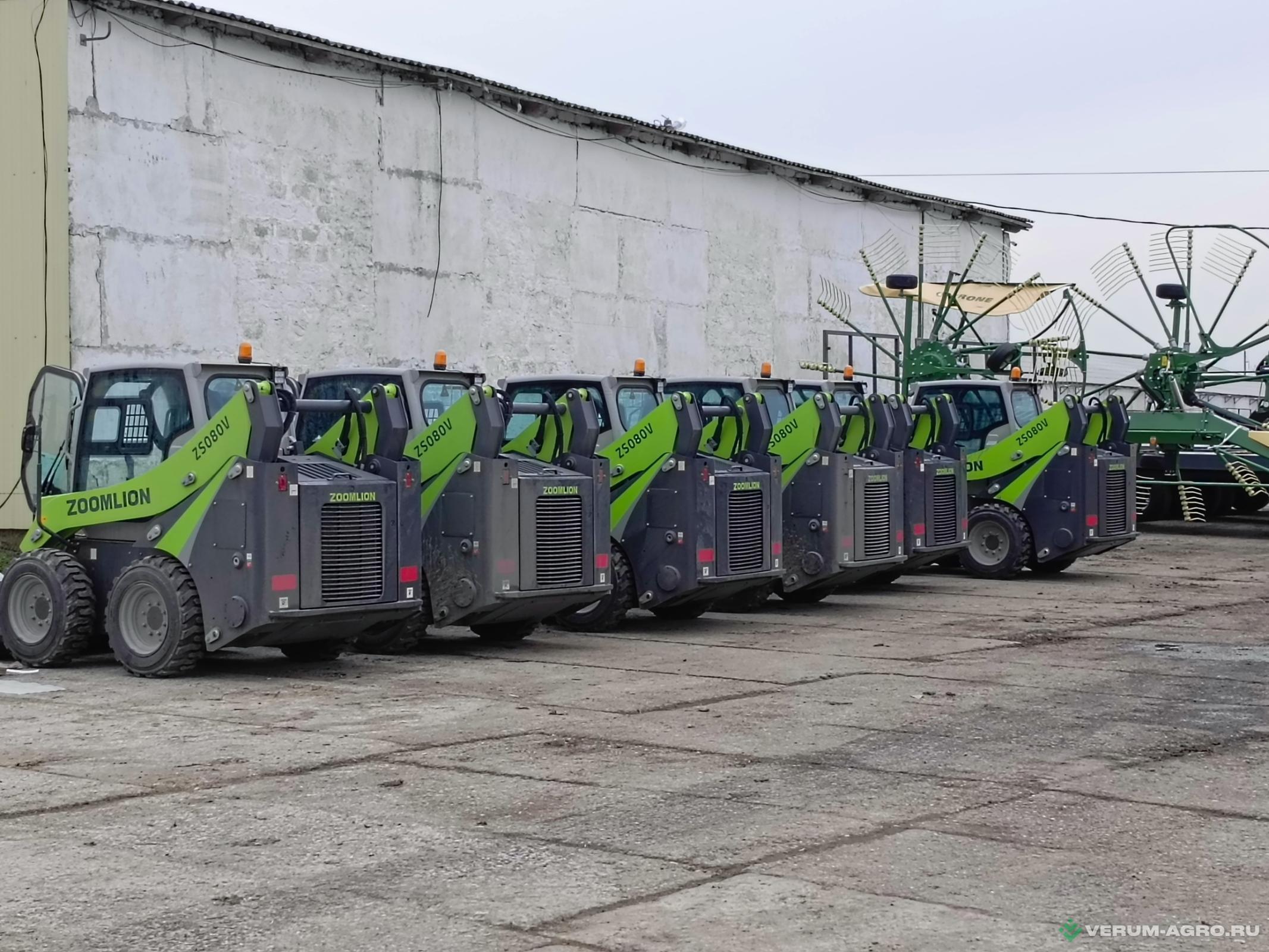 Мини-погрузчики - ZOOMLION ZS080V 