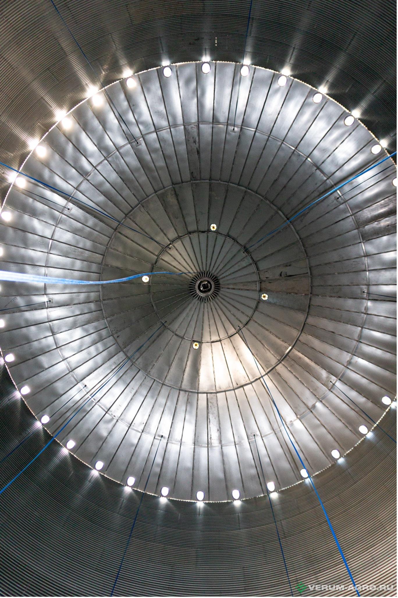 Прочее - БАЗУ-РУСЬ Система вентиляции подкровельного пространства силоса - правильное решение при хранении зерна