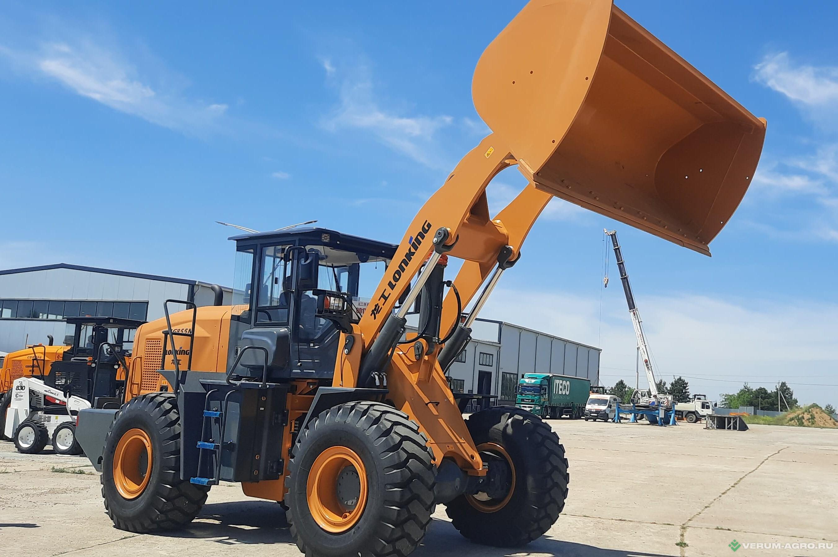 Фронтальные погрузчики - LONKING LG855N Ковш 4.5м3