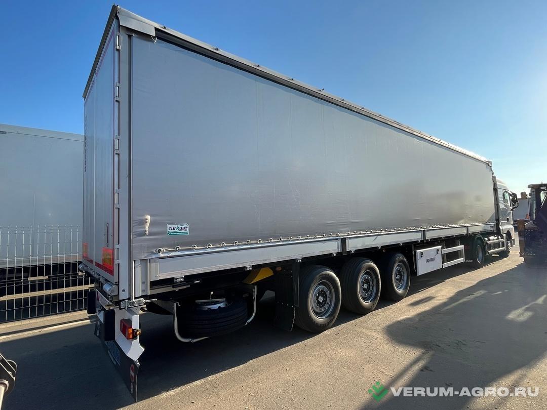 Полуприцепы - HASTRAILER HasLiner Шторно-бортовой полуприцеп