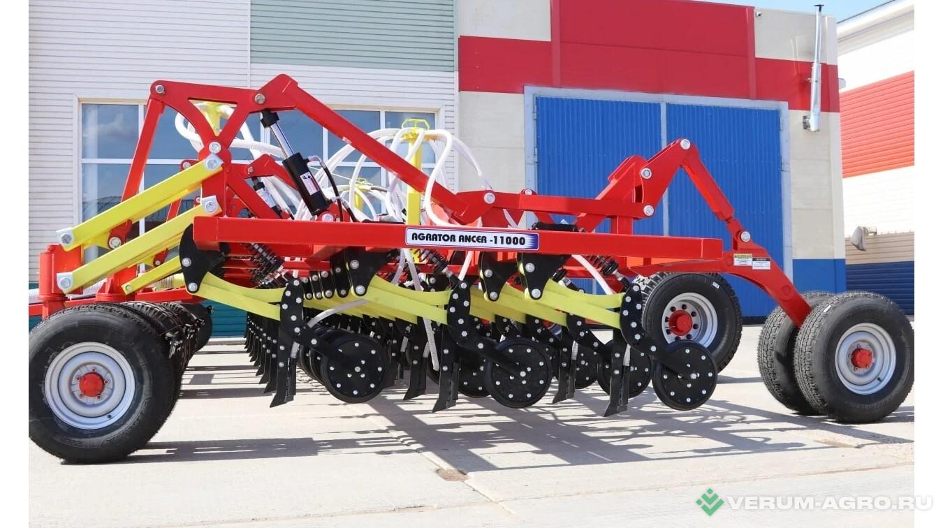 Сеялки - ПК-АГРОМАСТЕР посевной комплекс Agrator Ancer-6600 (24 см)  привод вентилятора бензиновый ДВС, шнек, анкер