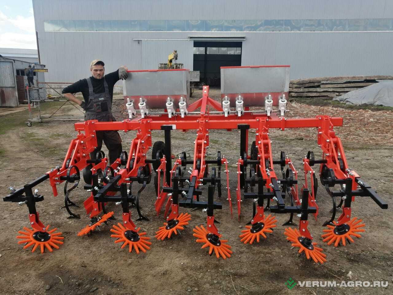 Культиваторы - TD STATINOV Прополочные культиваторы с внесением сухих  гранулированных удобрений и БЕЗ для овощей, ягод