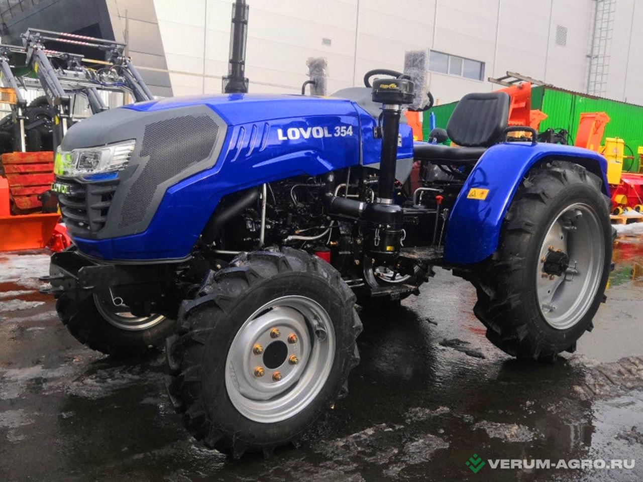 Колесные тракторы - LOVOL TE-354 Без кабины