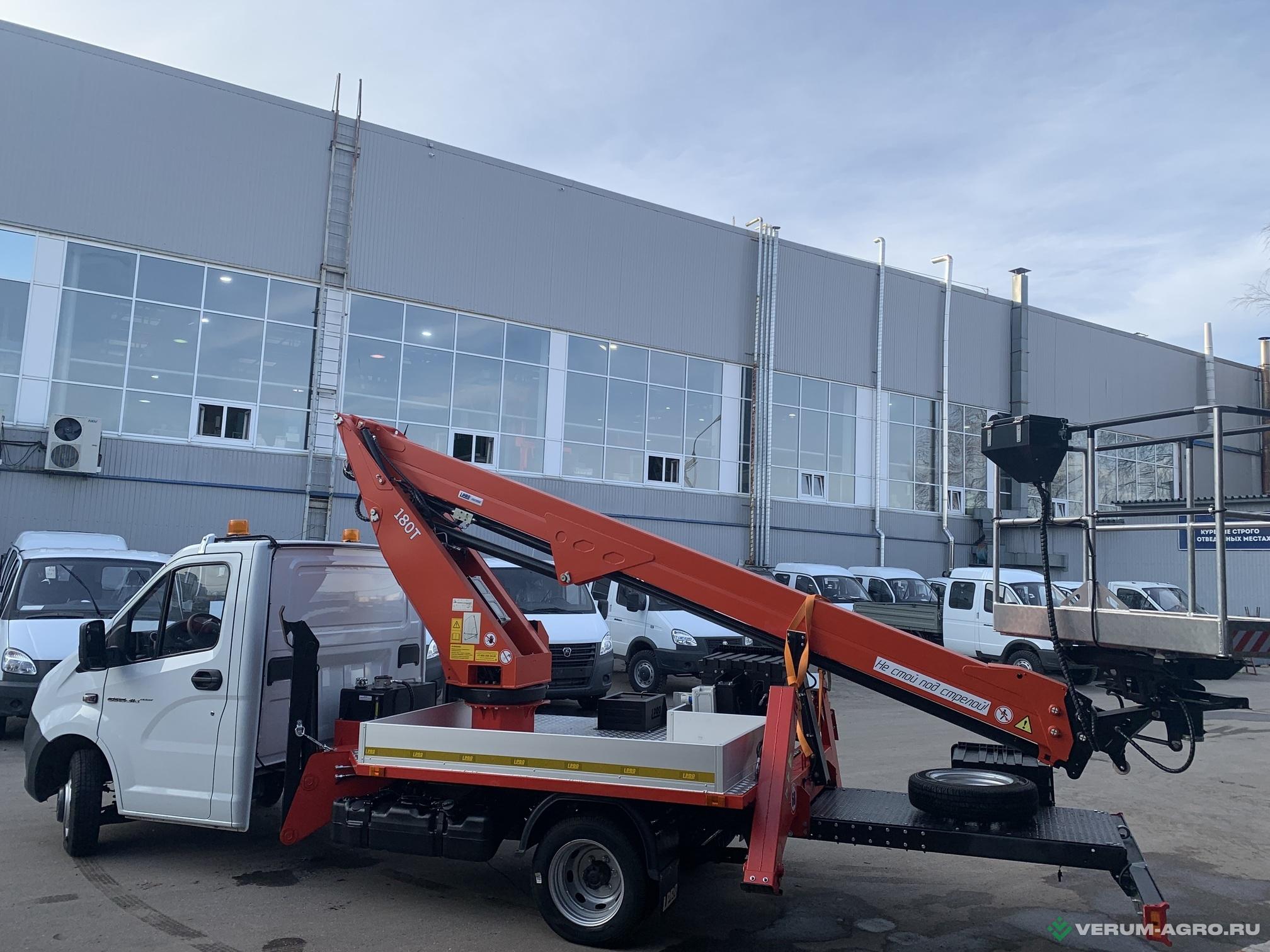 Грузовой автотранспорт - ГАЗ ГАЗель Некст Автогидроподъёмник Велмаш 18 метров ГАЗ-А21R23