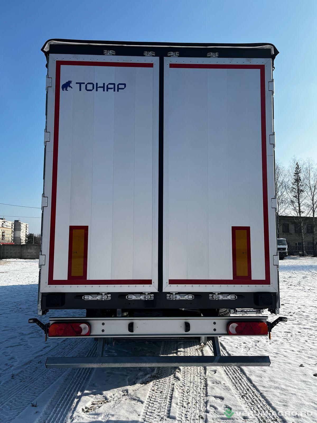 Полуприцепы - ТОНАР Полуприцеп шторно-бортовой  T4-13V (97883) 