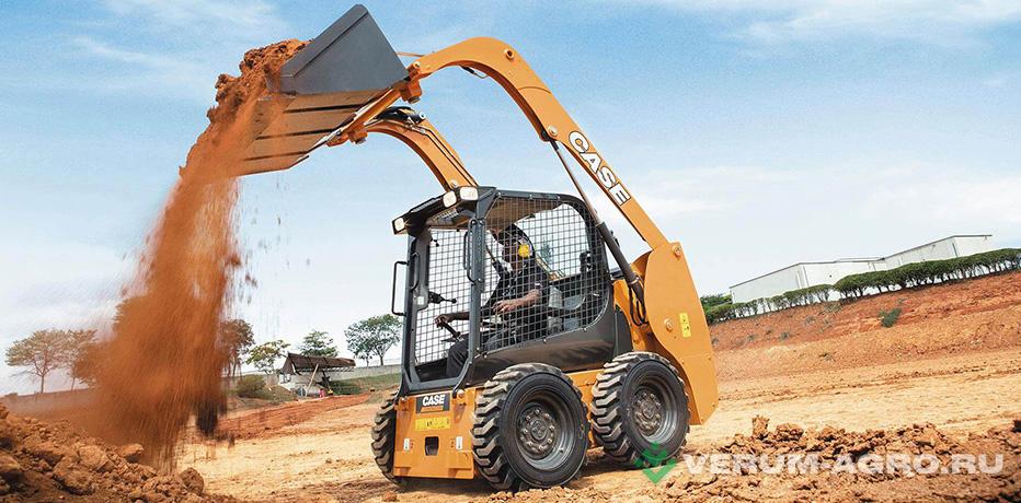 Прочее - CASE SR 250B Мини-погрузчик с бортовым поворотом