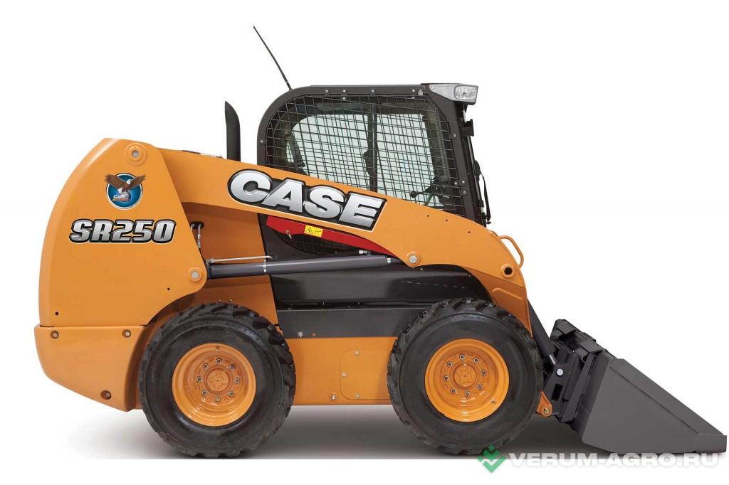 Прочее - CASE SR 250B Мини-погрузчик с бортовым поворотом