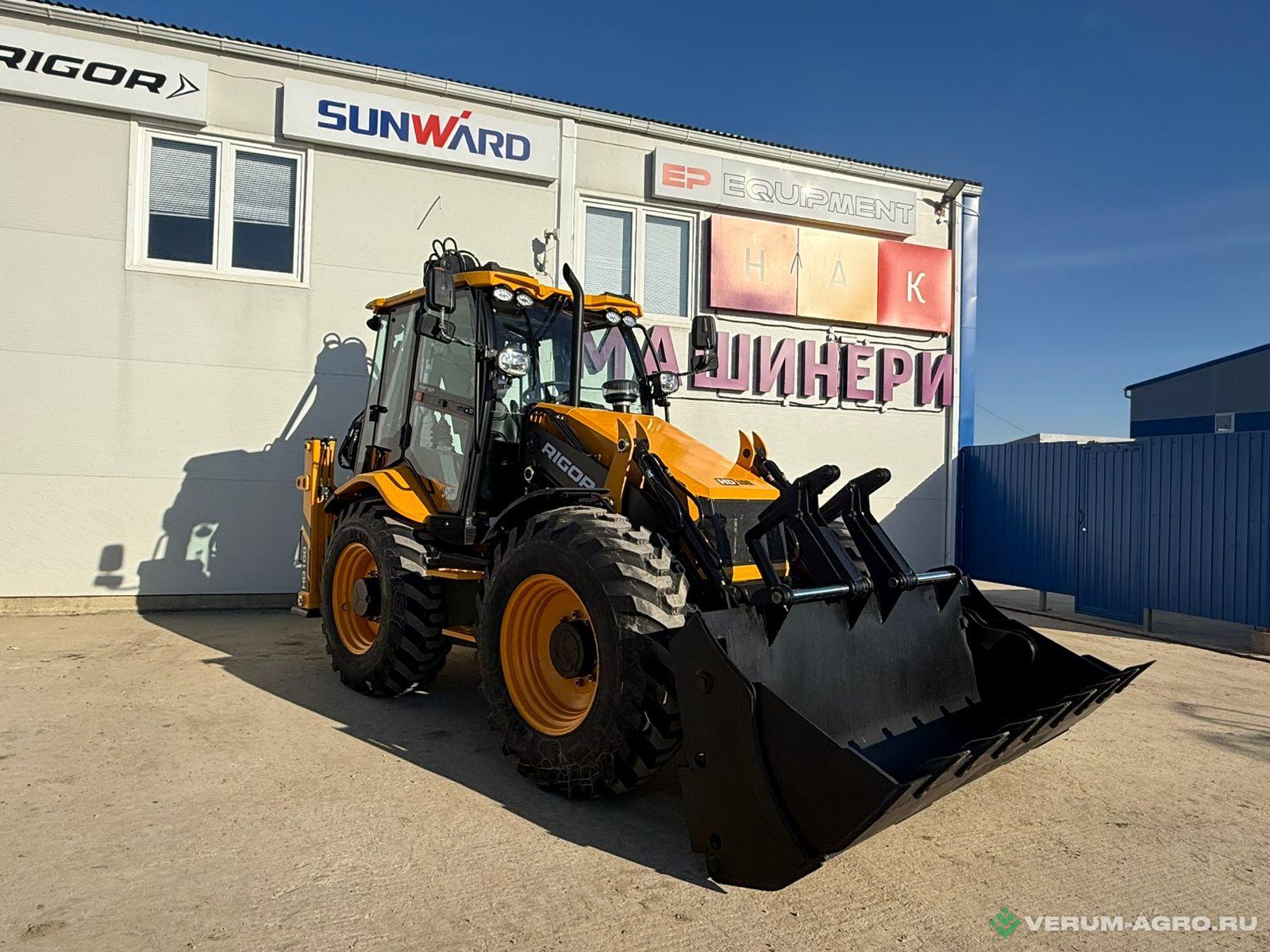 Экскаваторы - RIGOR HD100 CHALLENGER экскаватор погрузчик 
