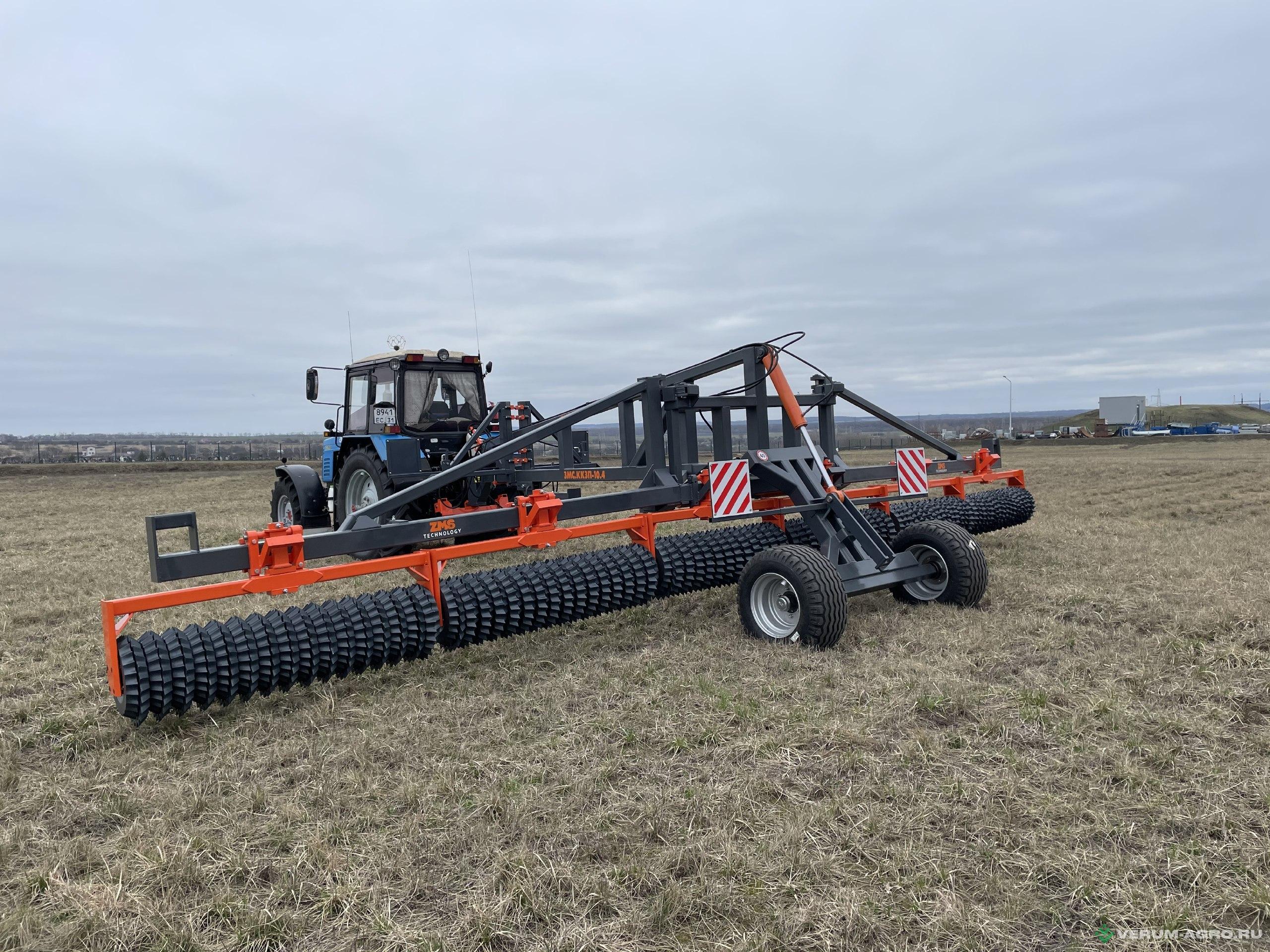 Катки - ЗМС-ТЕХНОЛОДЖИ Кольчато-зубчатый прикатывающий каток «БЕЛОГОР» 15,4 м