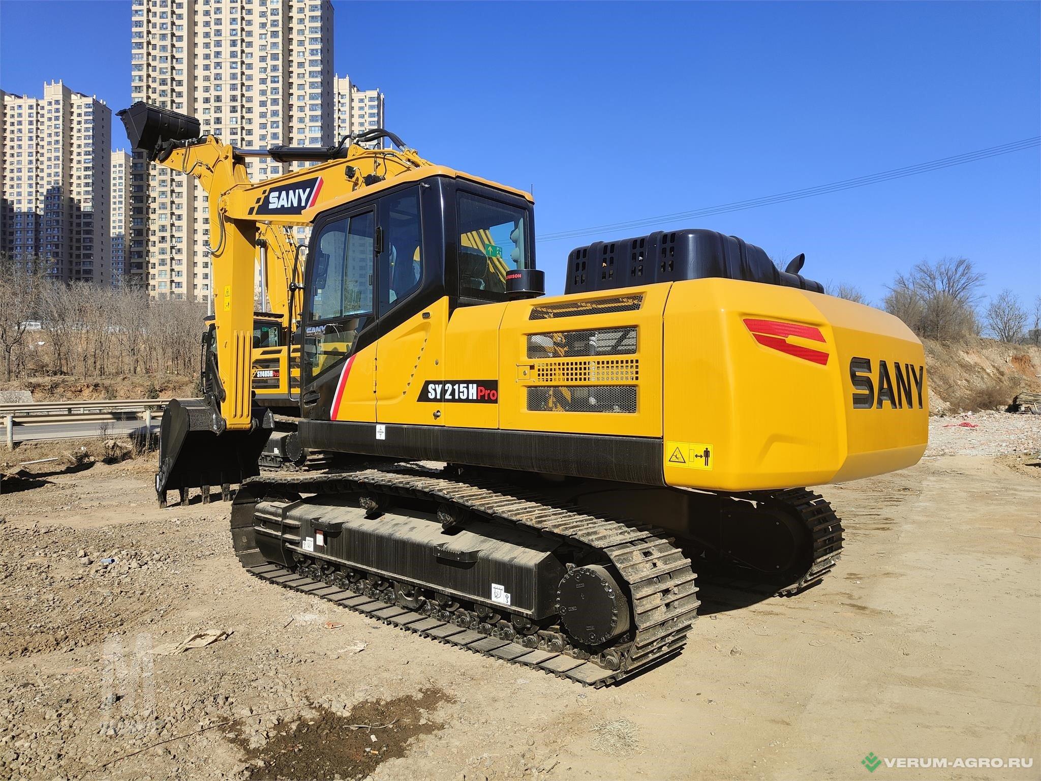 Экскаваторы - SANY SY215H Гусеничный экскаватор