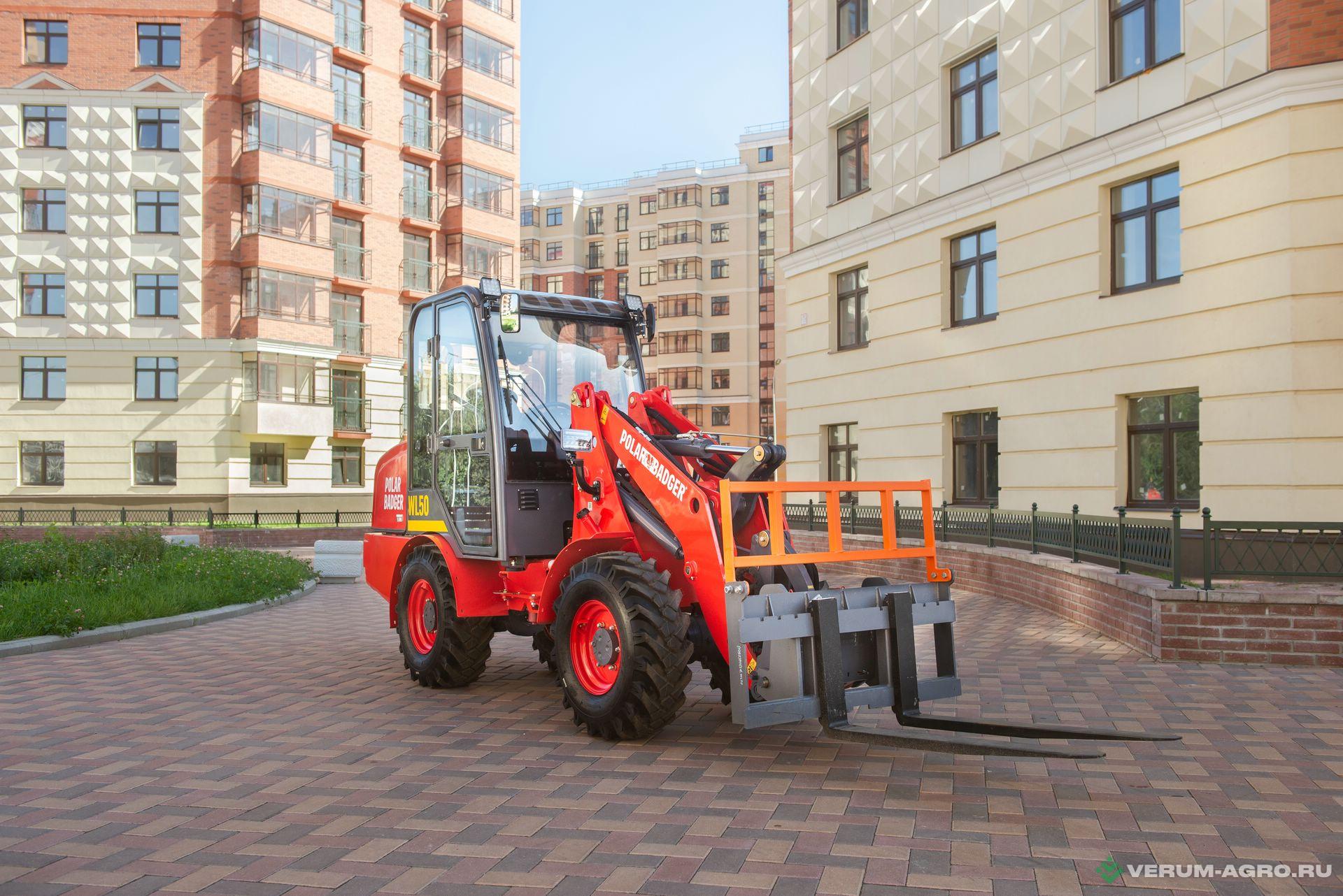 Мини-погрузчики - POLAR BADGER WL 50 