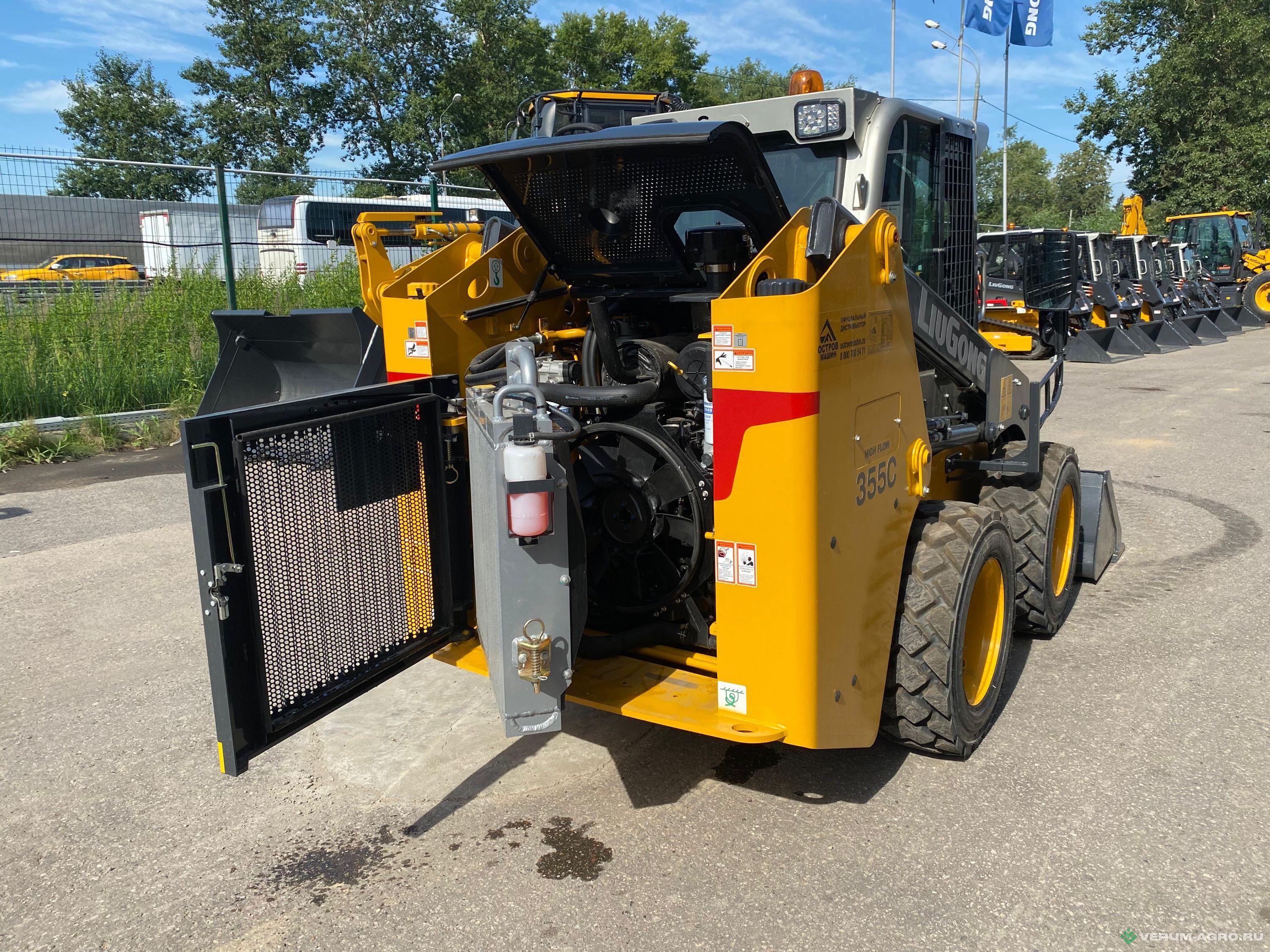 Мини-погрузчики - LIUGONG CLG355C 