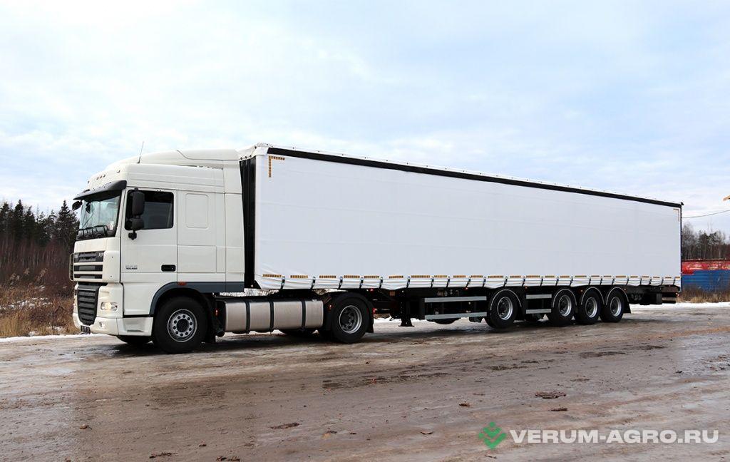 Полуприцепы - ТОНАР Полуприцеп шторно-бортовой T4-16V/VK (97882) 