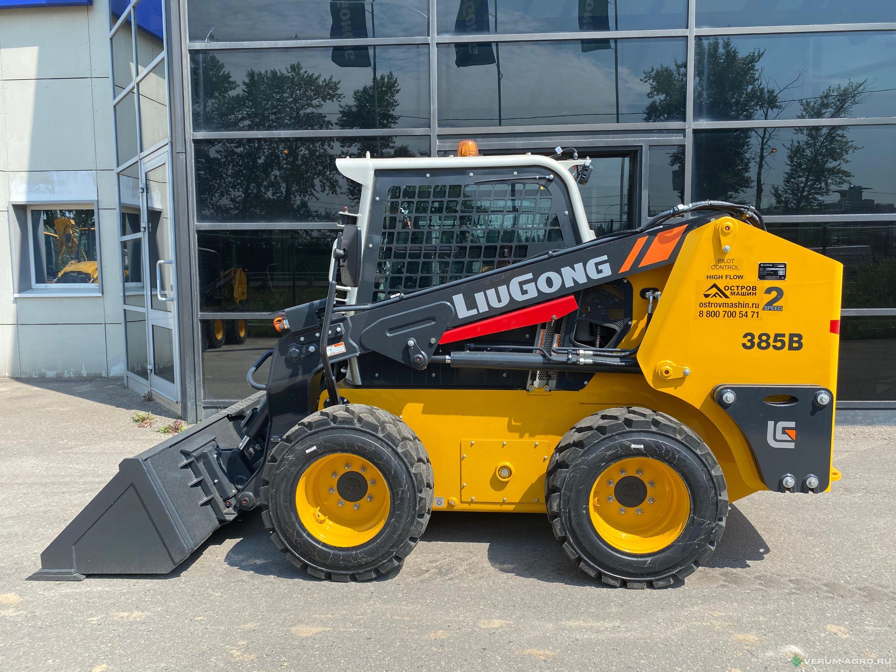 Мини-погрузчики - LIUGONG CLG385B 