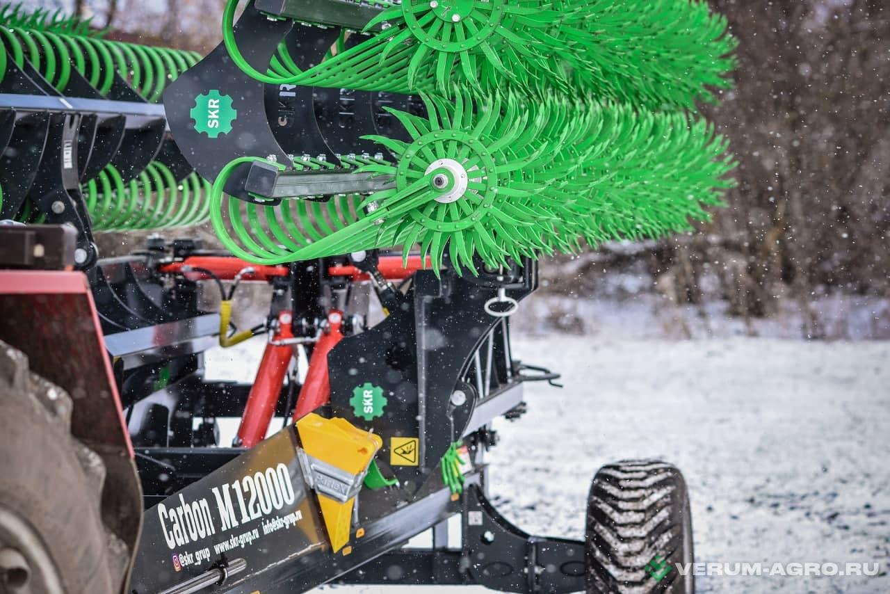 Бороны - SKR Борона ротационная мотыга Carbon M12000 