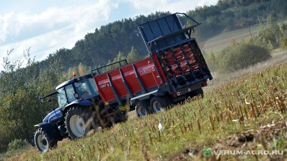 Разбрасыватели удобрений - METAL-FACH N-267 Разбрасыватель органических удобрений HORNET