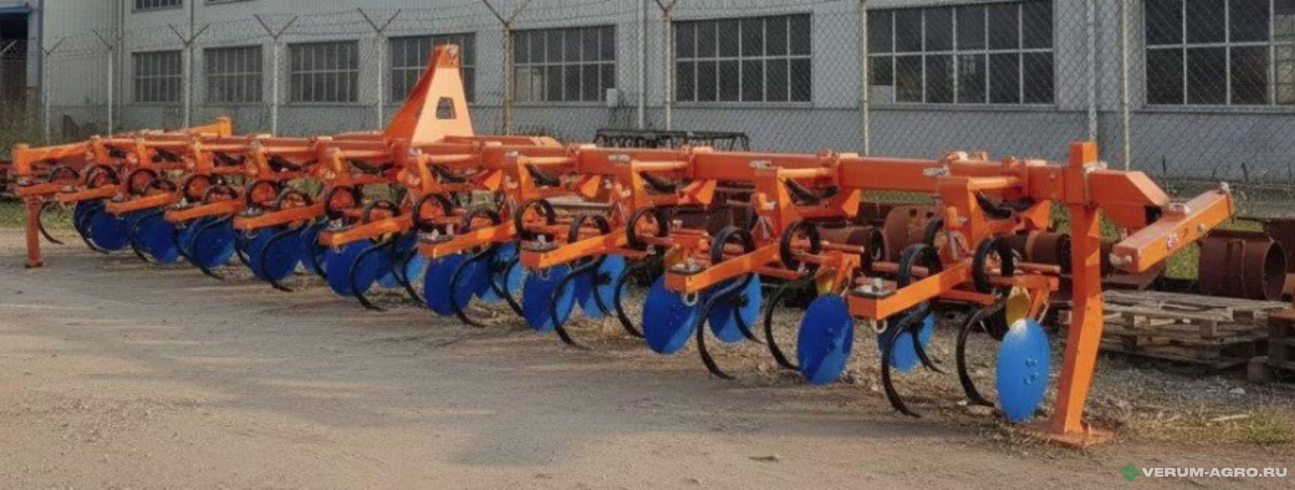 Культиваторы - БЕЛАГРОМАШ Культиватор междурядной обработки КМО-6 (9-секций) междурядье 700мм
