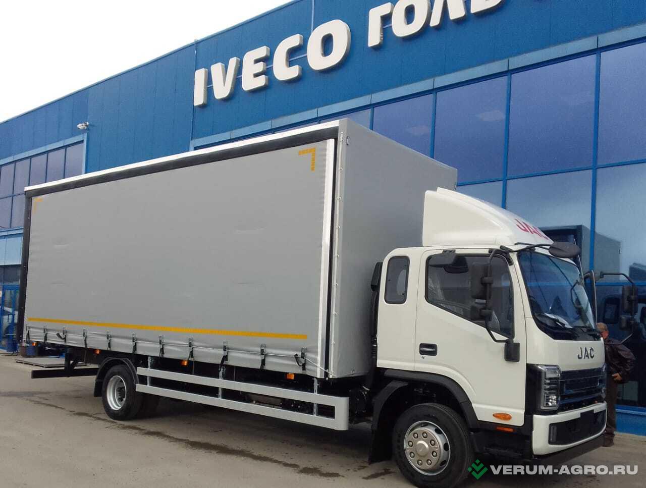 Грузовой автотранспорт - JAC N120  Еврофургон  7500x2550x2700
