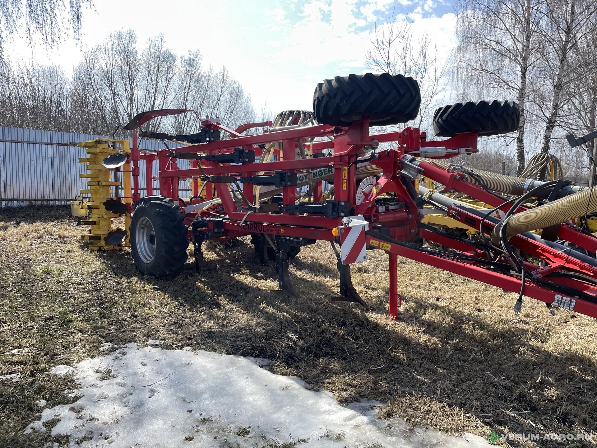 Культиваторы - POTTINGER TERRIA 4040  С БУНКЕРОМ AEROSEM 4002 ADD 