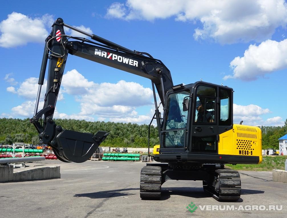 Экскаваторы - MAXPOWER Мини-экскаватор  ME80.9 