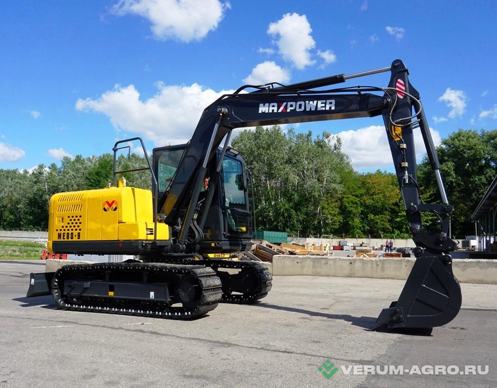 Экскаваторы - MAXPOWER Мини-экскаватор  ME80.9 
