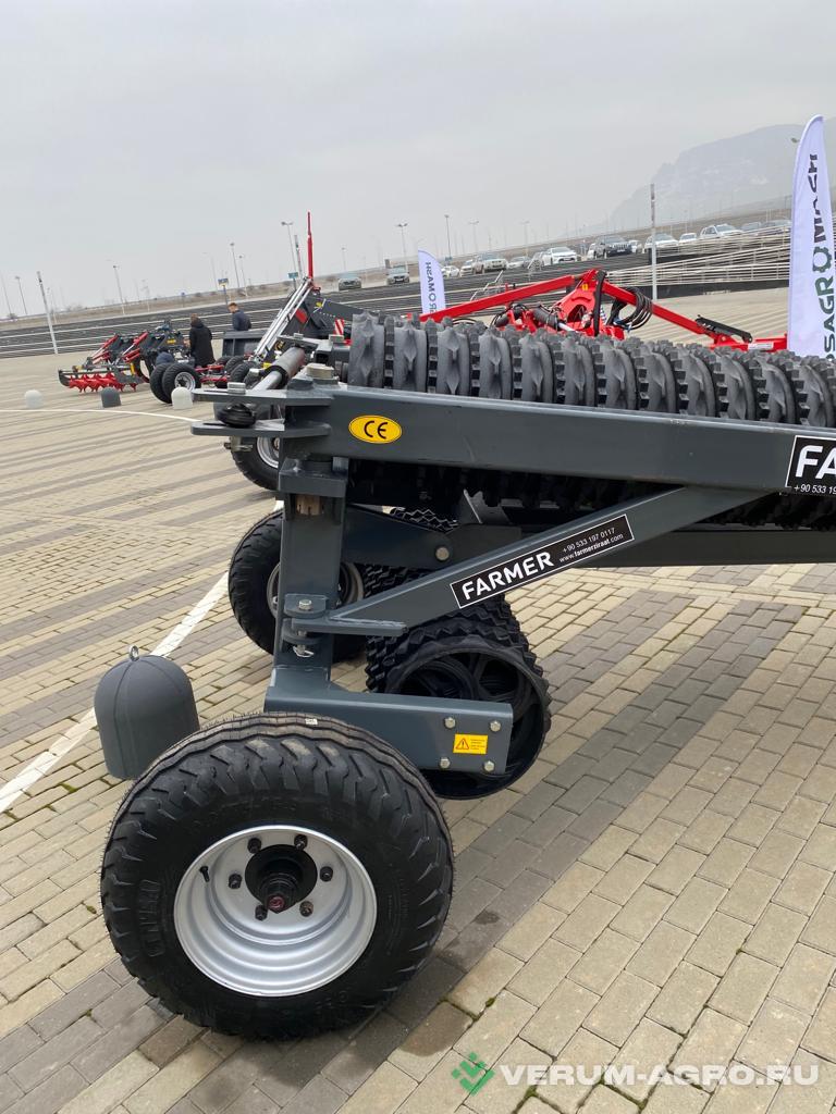 Катки - FARMER  FARMER MMR 620-M Прикатывающий каток гидравлический раскладной, FARMER MMR 620-M