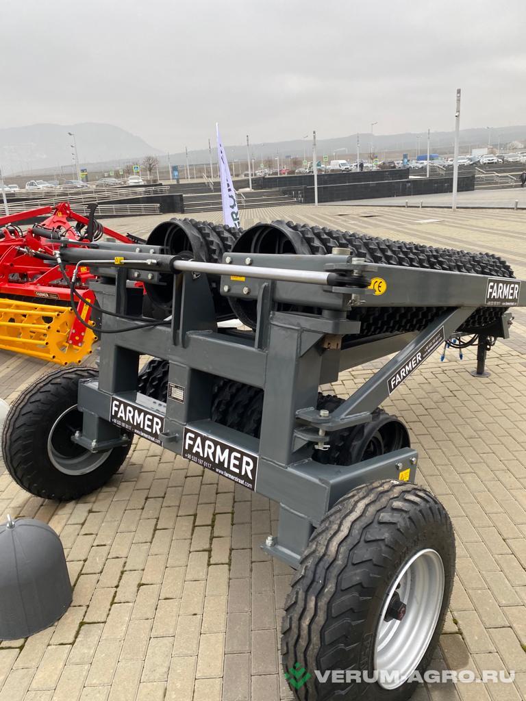 Катки - FARMER  FARMER MMR 620-M Прикатывающий каток гидравлический раскладной, FARMER MMR 620-M