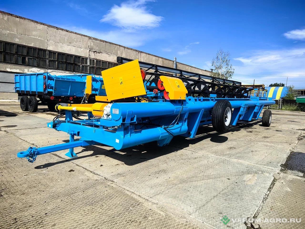 Жатки и оборудование для комбайнов - КАЛАЧИНСКИЙ МЗ ЖАТКА ВАЛКОВАЯ ПРИЦЕПНАЯ ЖВП-9,1 