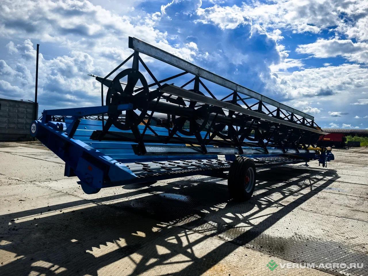 Жатки и оборудование для комбайнов - КАЛАЧИНСКИЙ МЗ ЖАТКА ВАЛКОВАЯ ПРИЦЕПНАЯ ЖВП-9,1 