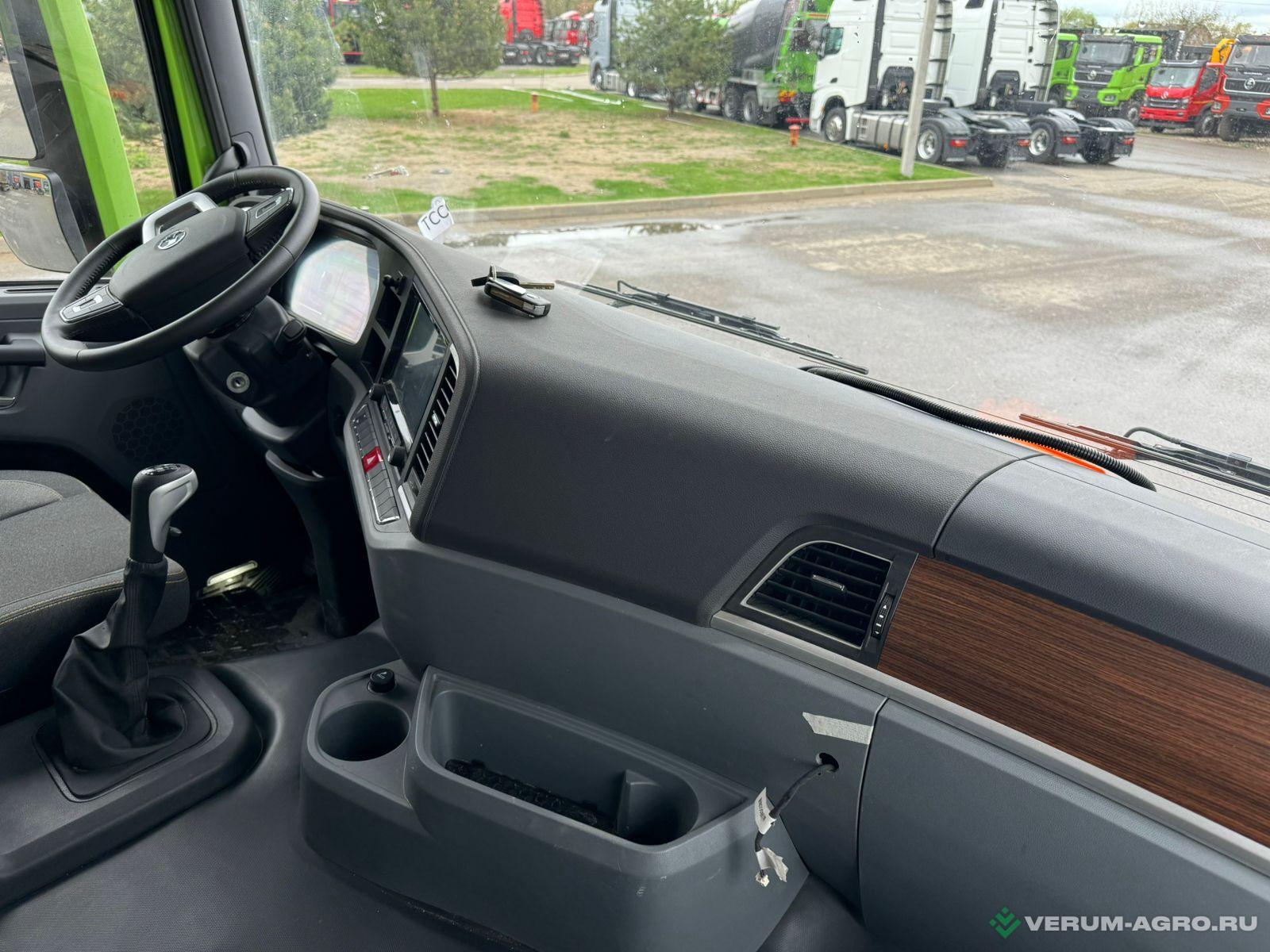 Специальные автомобили - SHACMAN SX32586V384 Автопоезд зерновоз самосвальный Х3000 рестайлинг