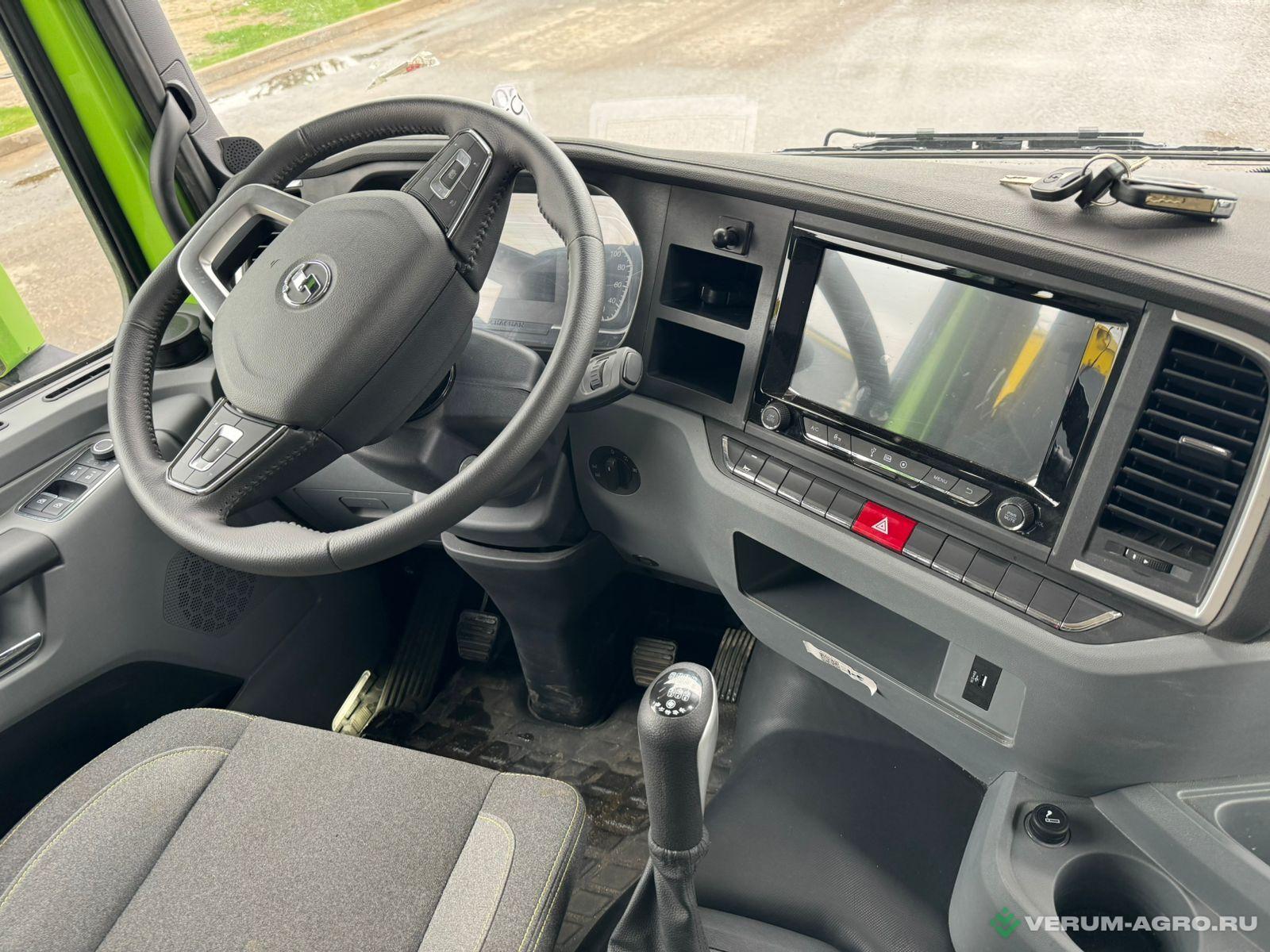 Специальные автомобили - SHACMAN SX32586V384 Автопоезд зерновоз самосвальный Х3000 рестайлинг