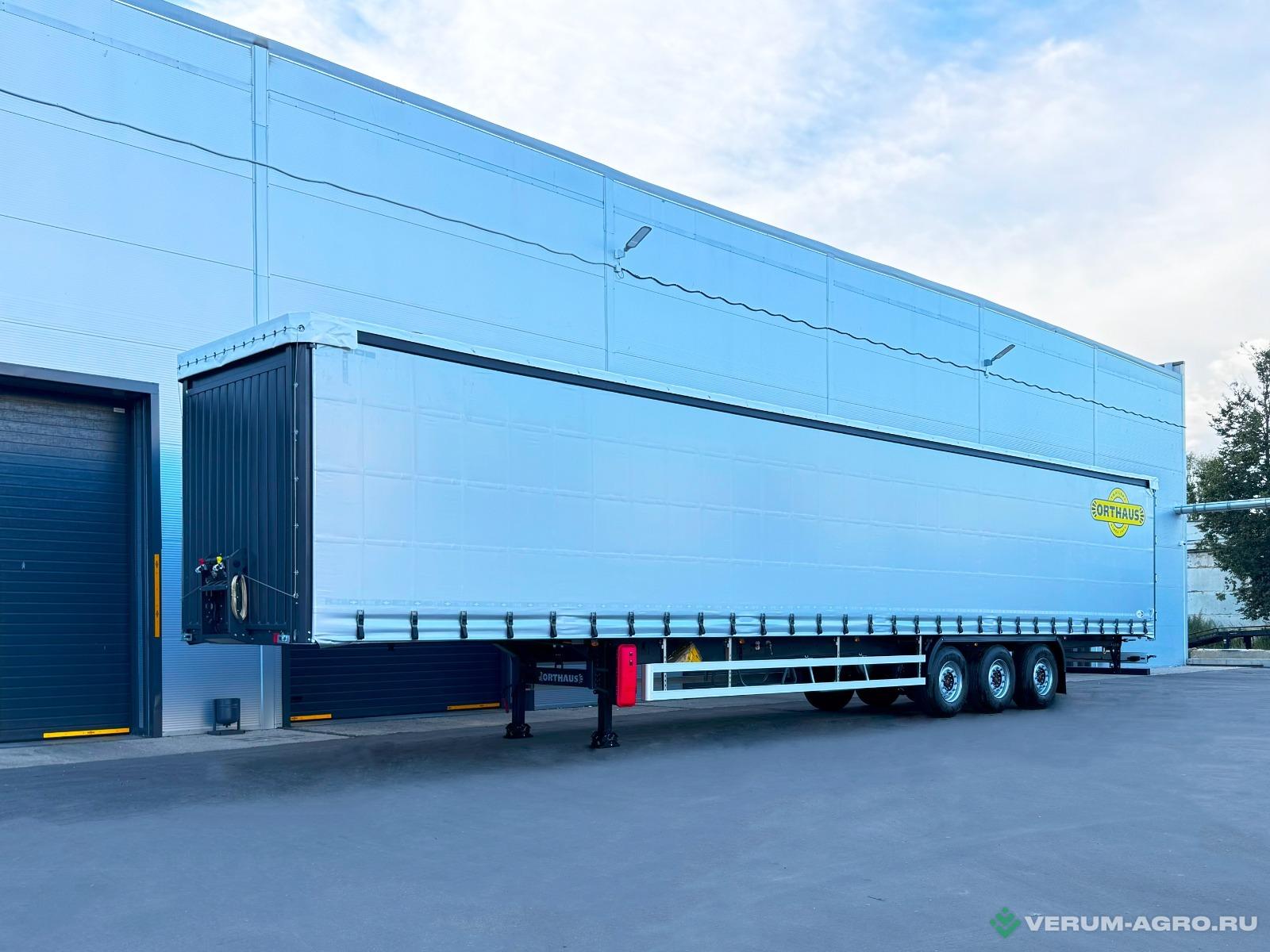 Полуприцепы - ORTHAUS V30 ТЕНТОВАННЫЙ ПОЛУПРИЦЕП  16.7 м. 3 оси 