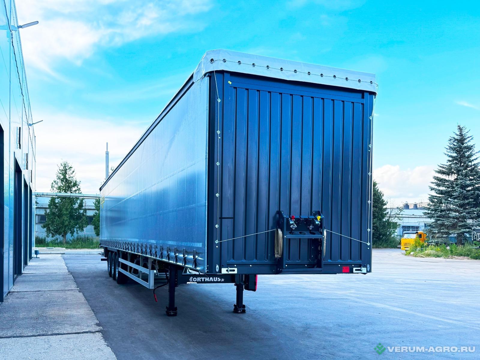 Полуприцепы - ORTHAUS V30 ТЕНТОВАННЫЙ ПОЛУПРИЦЕП  16.7 м. 3 оси 