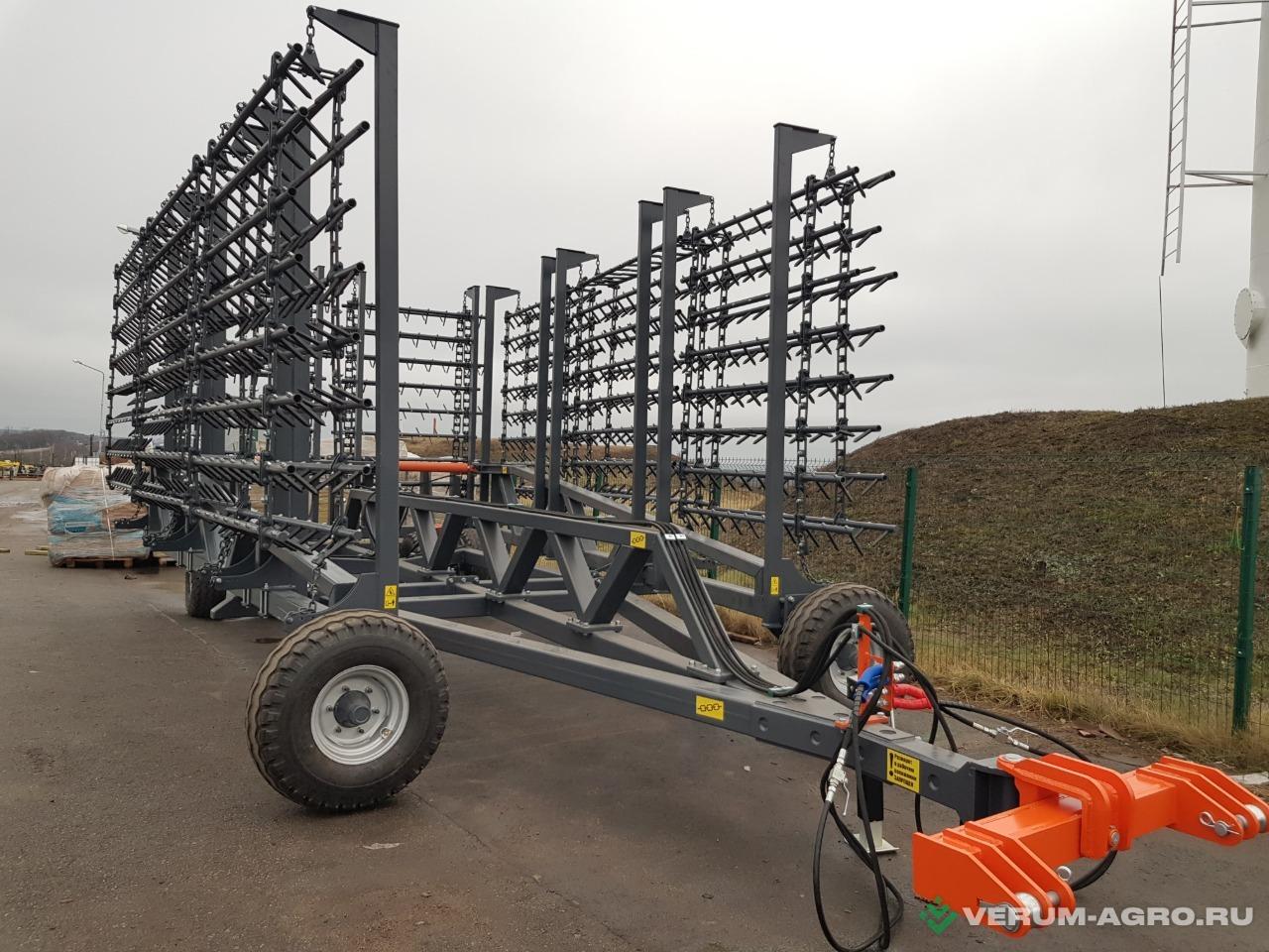 Прочее - ЗМС-ТЕХНОЛОДЖИ Борона зубовая шлейфовая «ЯРА» 14 м