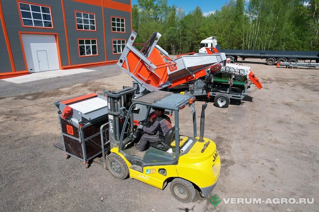 Прочее - КЛИНМАШ Машина для удаления камней лука-севка КУЛС   
 