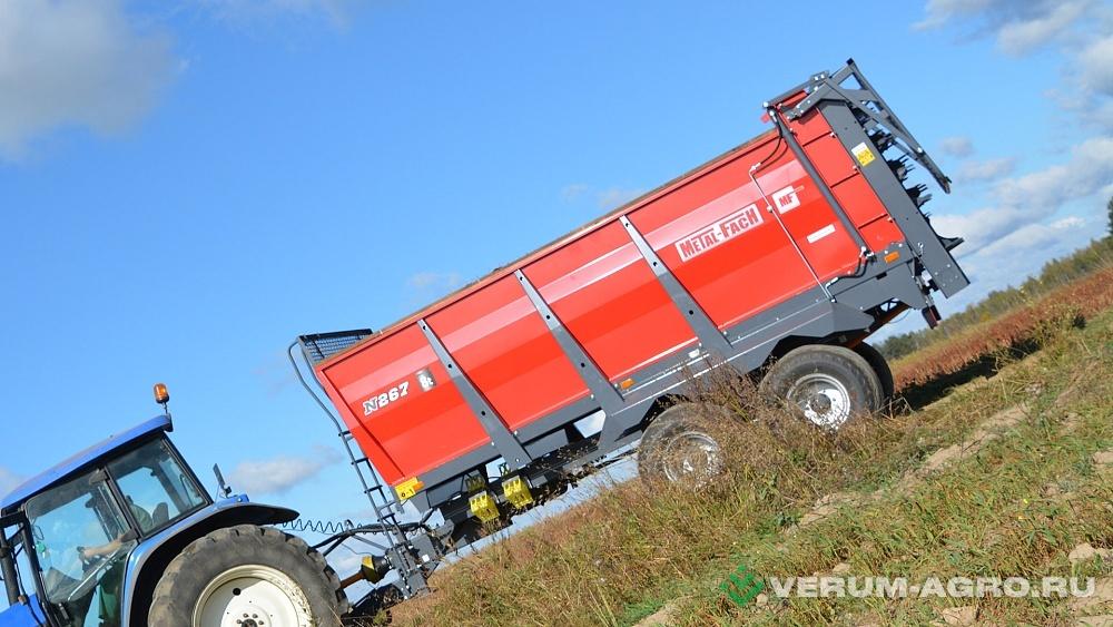 Разбрасыватели удобрений - METAL-FACH N-267/1 6 тонн