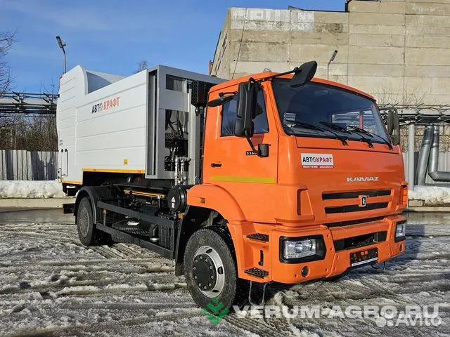 Коммунальные машины - АВТОКРАФТ мойка контейнеров АК-4
