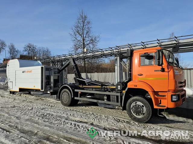 Коммунальные машины - АВТОКРАФТ мойка контейнеров АК-4