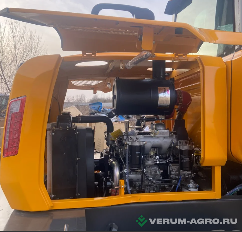Фронтальные погрузчики - MASTER Колёсный фронтальный погрузчик MultiMaster TL2500  с гидр.БС, зерновым ковшом 2м3, стрела 6,1м