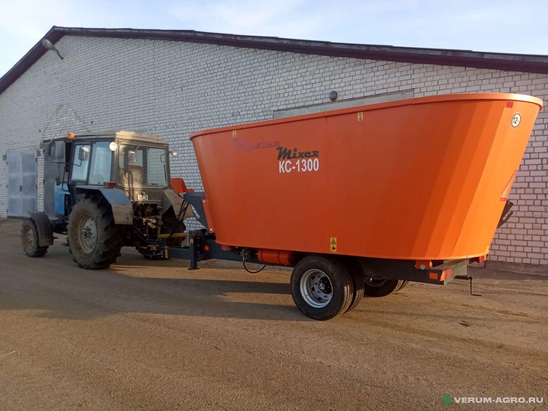 Кормораздатчики-смесители - MASTER MIXER Кормораздатчик-смеситель КС-1300 