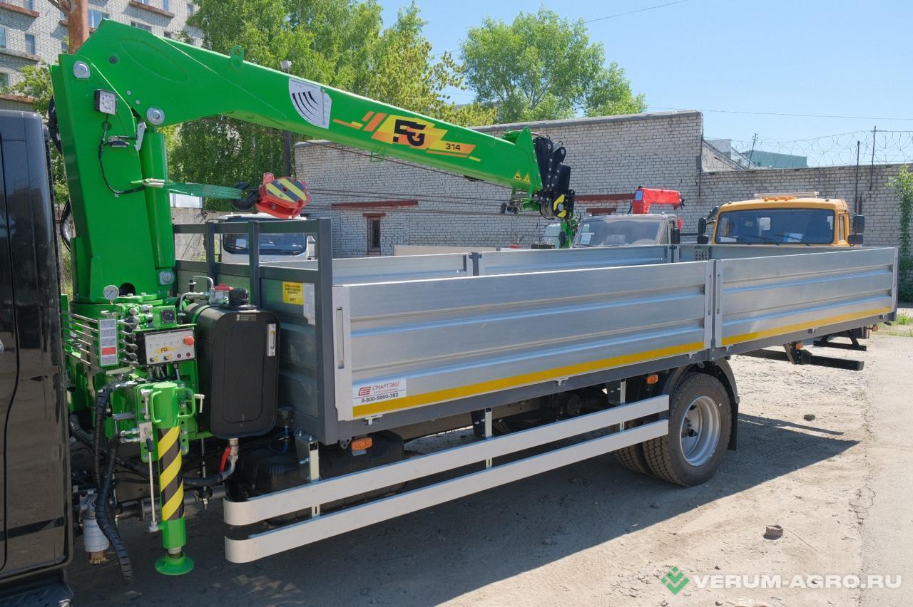 Грузовой автотранспорт - ГАЗ ГАЗон НЕКСТ с КМУ FG 314 C41r13