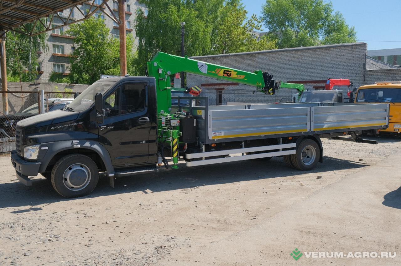 Грузовой автотранспорт - ГАЗ ГАЗон НЕКСТ с КМУ FG 314 C41r13