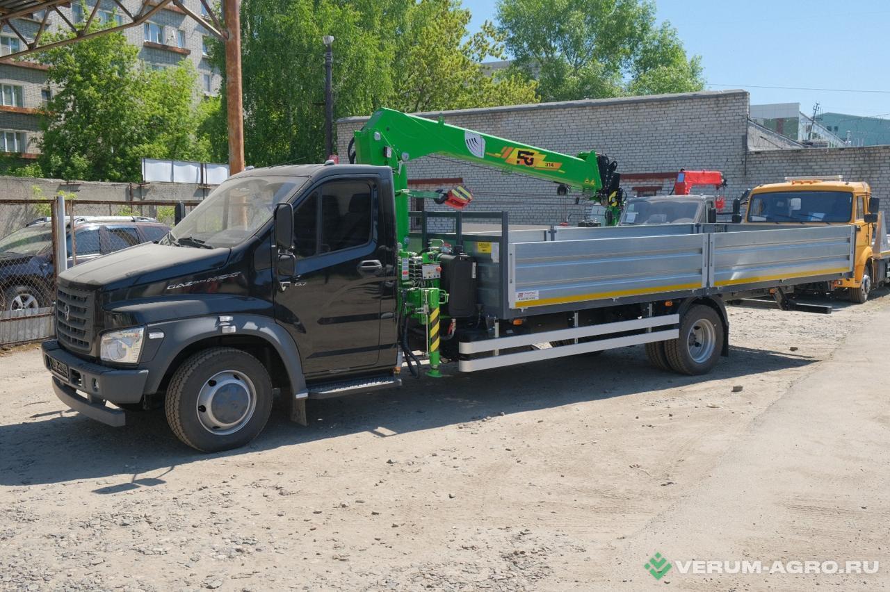Грузовой автотранспорт - ГАЗ ГАЗон НЕКСТ с КМУ FG 314 C41r13