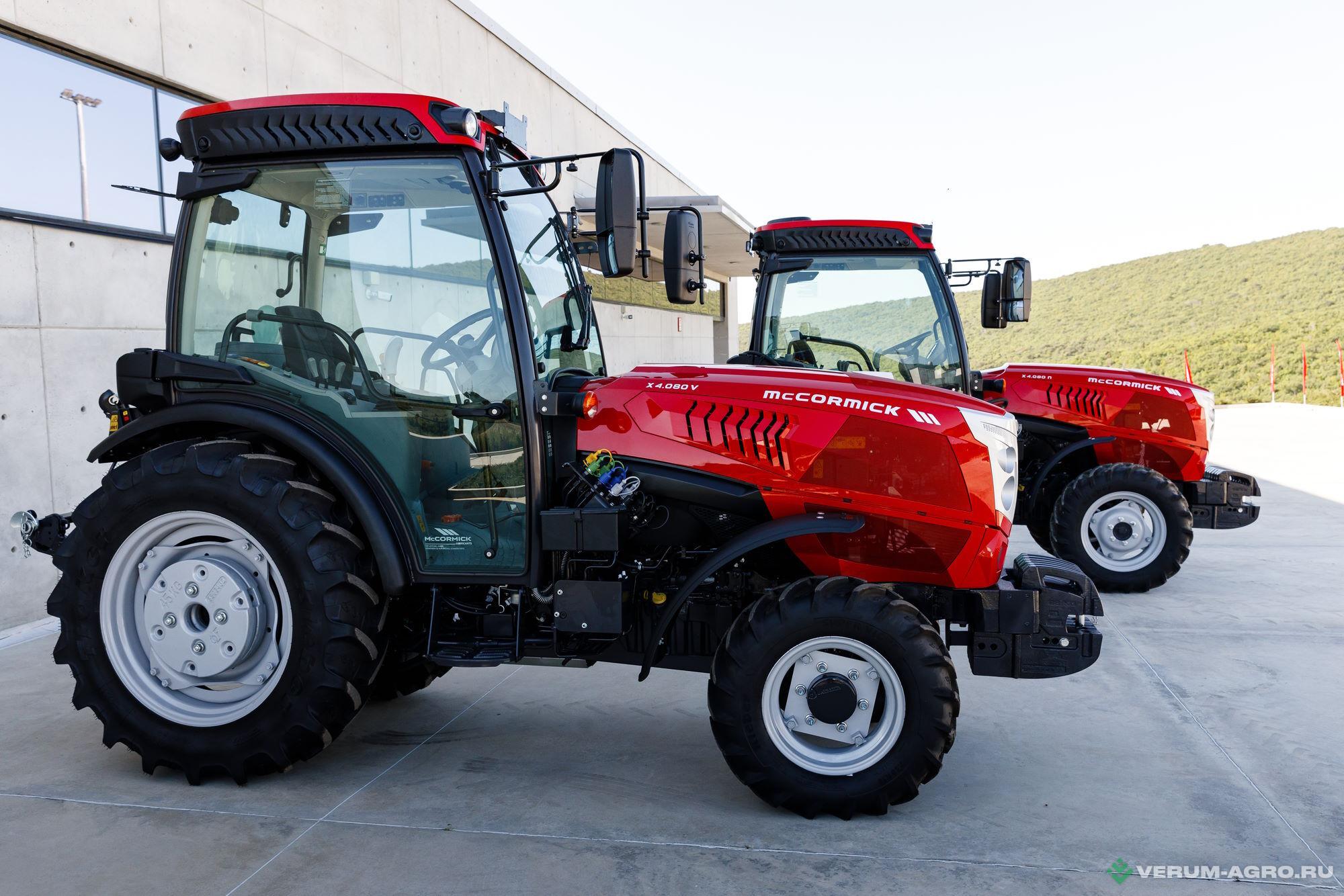 Колесные тракторы - MCCORMICK X4.080V 