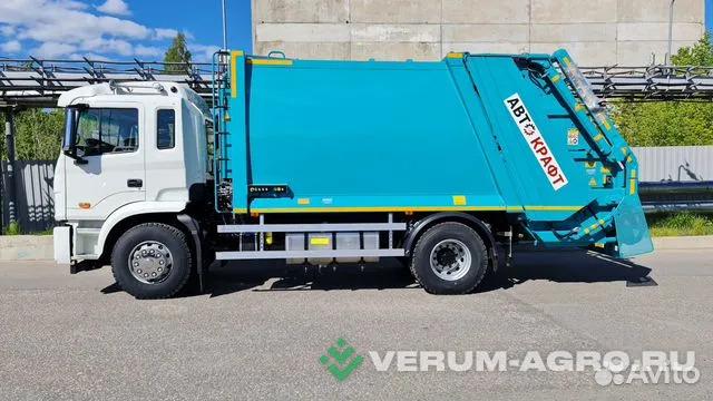 Коммунальные машины - АВТОКРАФТ мусоровоз 15 кубов 