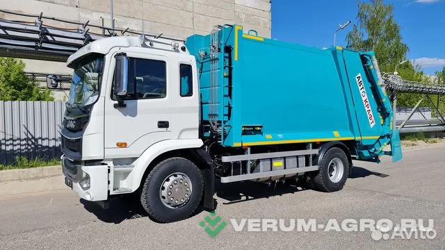Коммунальные машины - АВТОКРАФТ мусоровоз 15 кубов 