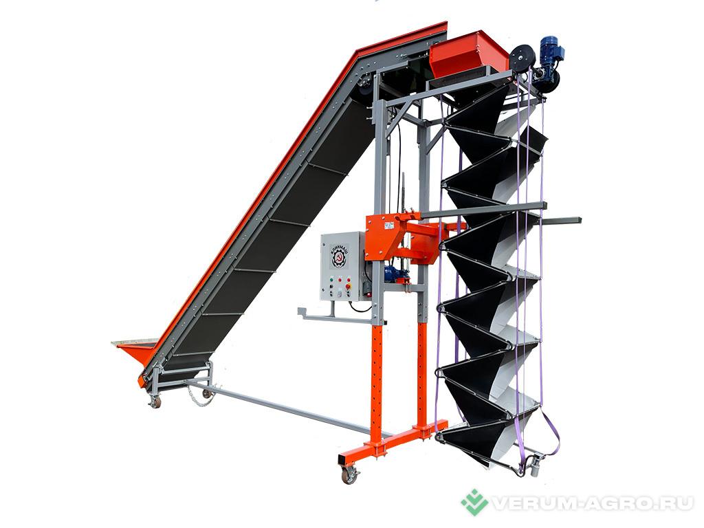 Упаковочное и фасовочное оборудование - КЛИНМАШ Универсальный заполнитель контейнеров и биг-бэгов УЗ-1