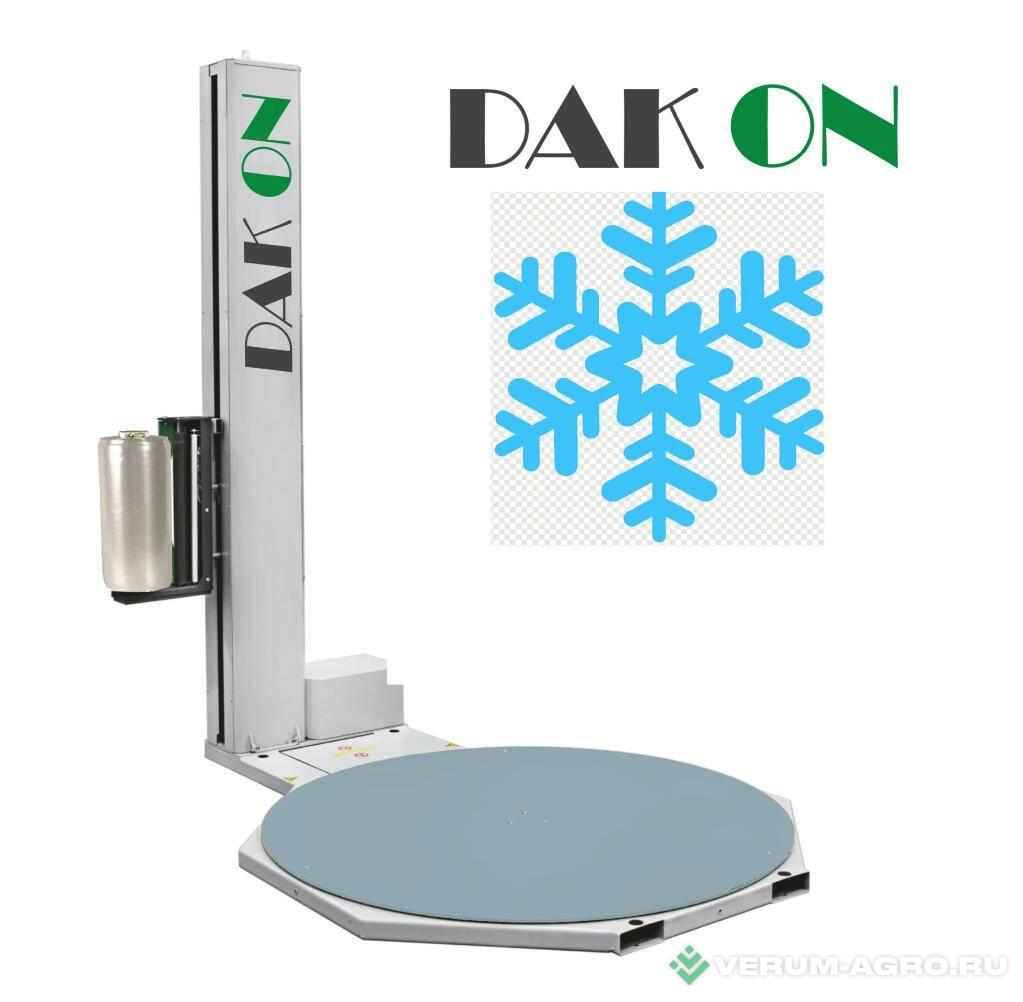 Упаковочное и фасовочное оборудование - РУССКАЯ ТРАПЕЗА Паллетообмотчик DAKON STANDARD 1520               